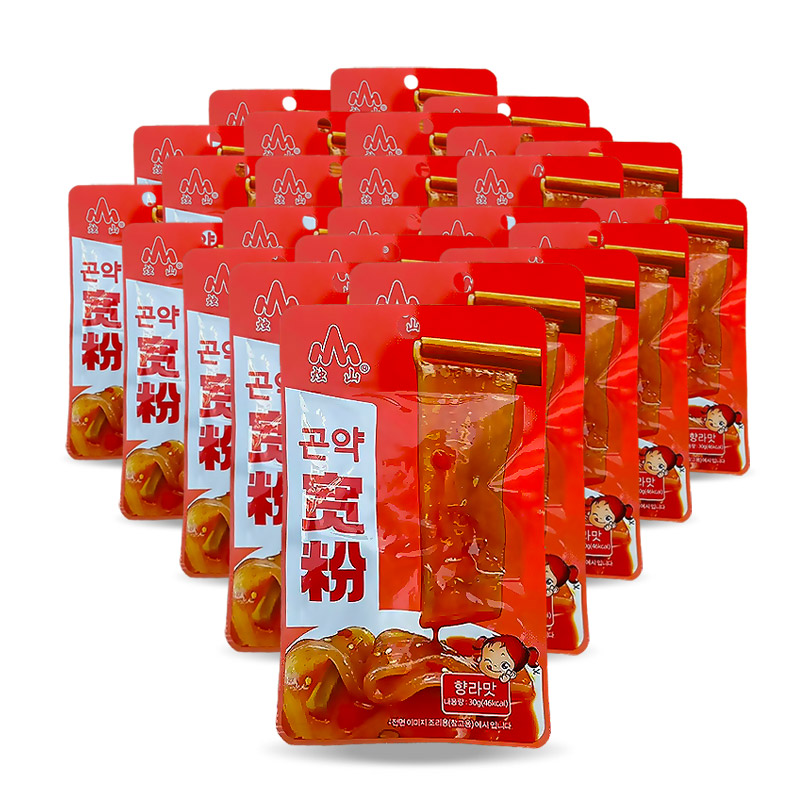 500 후식품 곤약당면 향라맛 30g*20개