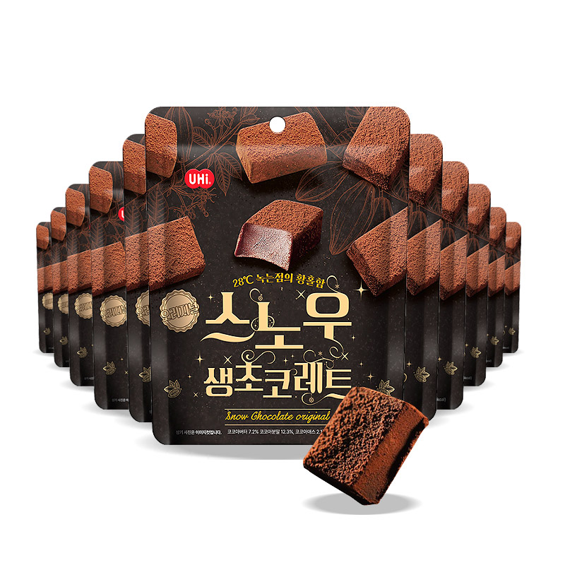 1500 스노우 생초코레트 오리지널 32g*12입