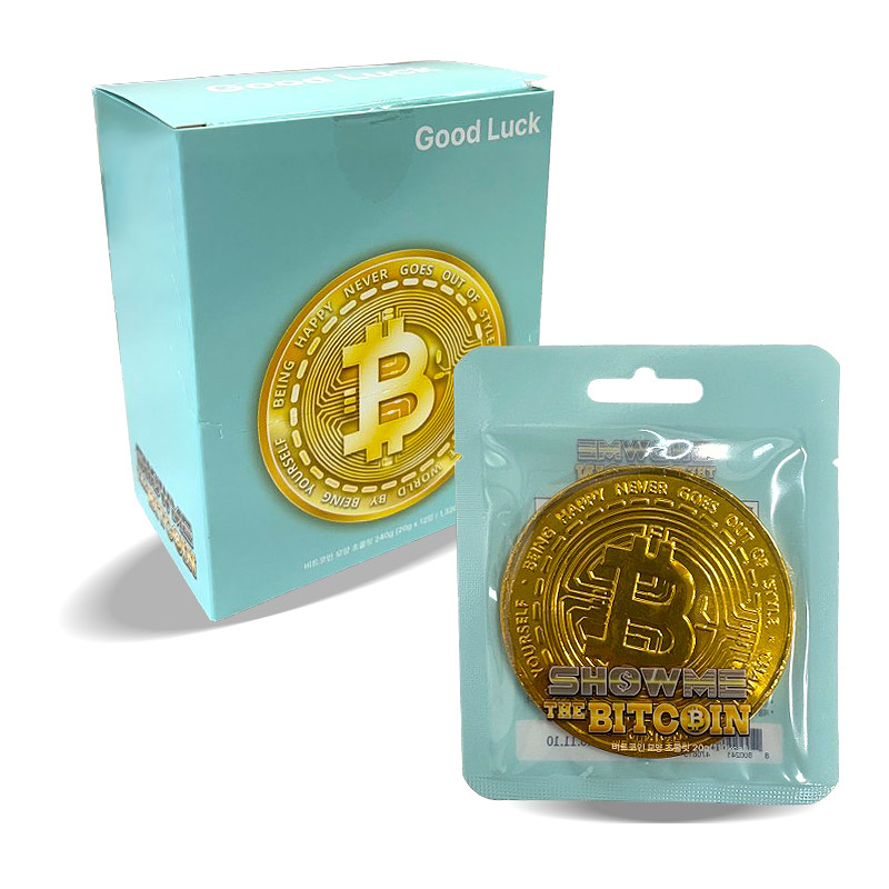 1200 쇼미더 비트코인 초콜릿 20g *12개입