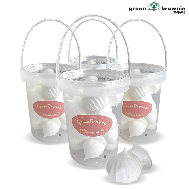 4500 그린브라우니 순수 머랭쿠키 50g *4개