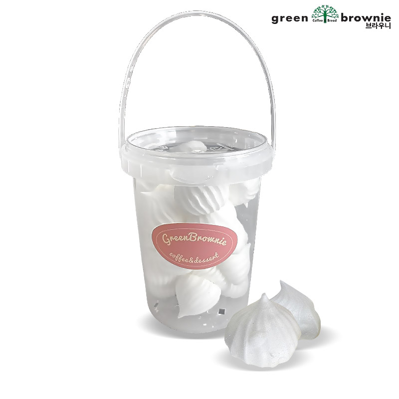 4500 그린브라우니 순수 머랭쿠키 50g *4개