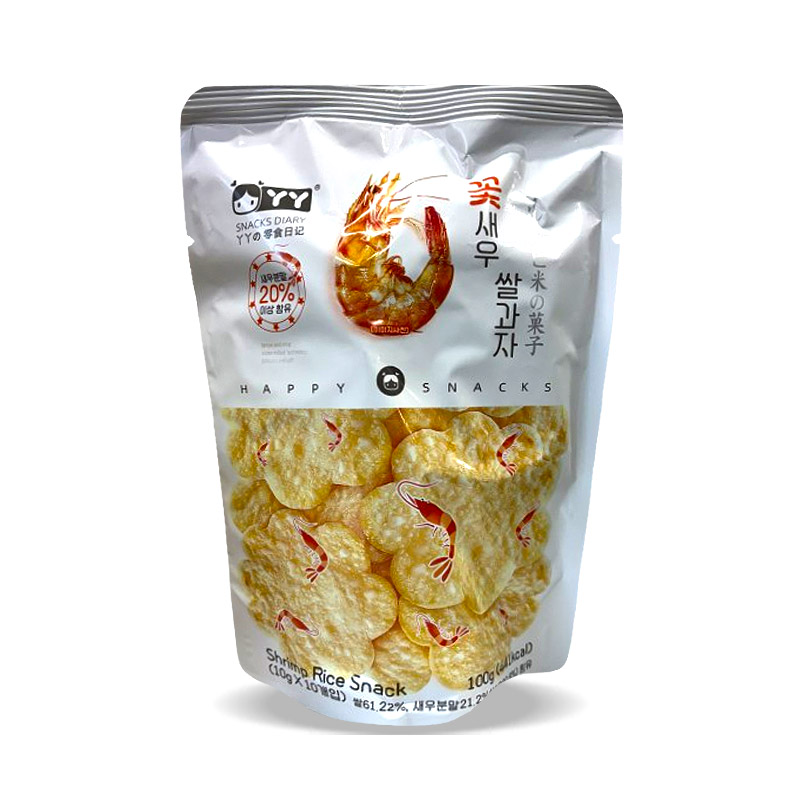 2000 꽃새우 쌀과자 100g *4개입