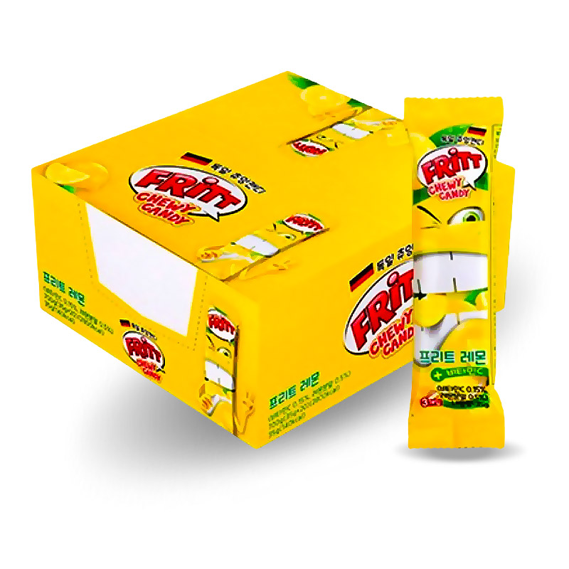 (행사) 500 프리트 츄잉캔디 레몬 35g *20개입