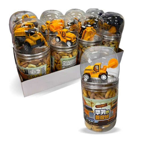 (행사) 2000 쿠키 앤 중장비 80g *8개