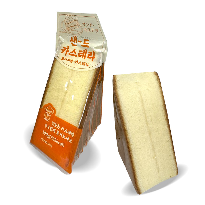 1000 샌드카스테라 오리지널 100g*10봉 (한박스 40개) 천원빵