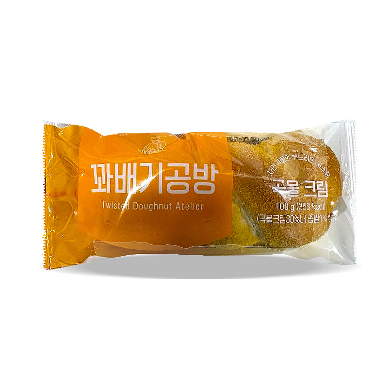 1000 목화 꽈배기공방 곡물크림맛 100g *10개 천원빵