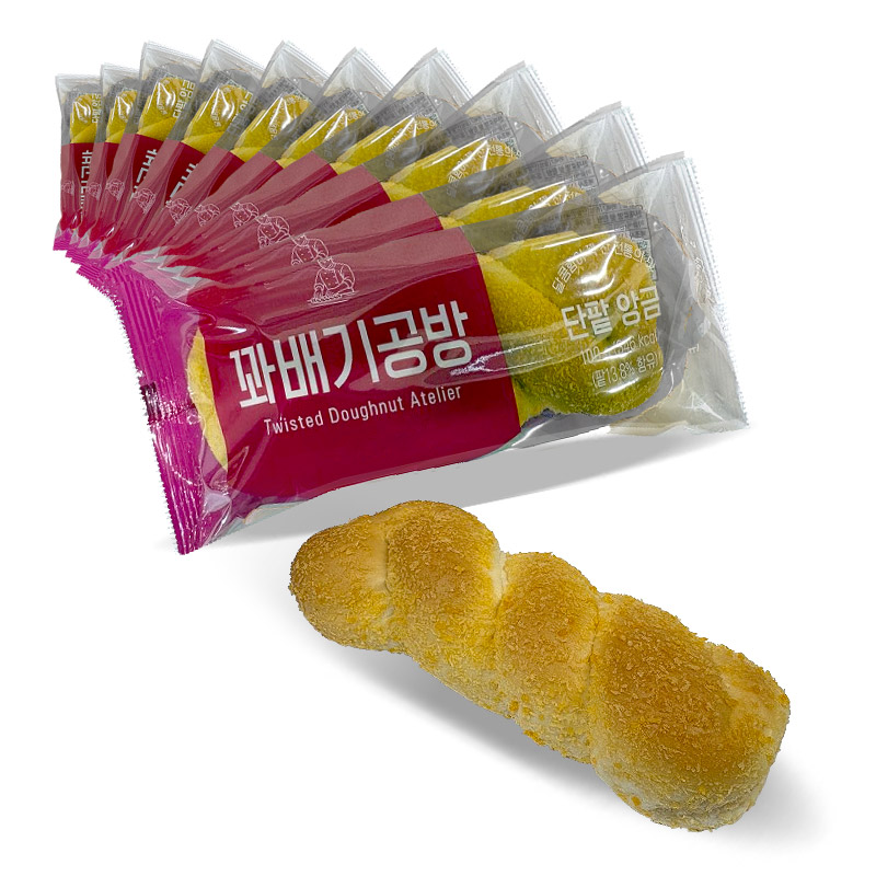 1000 목화 꽈배기공방 단팥앙금 100g *10개 천원빵